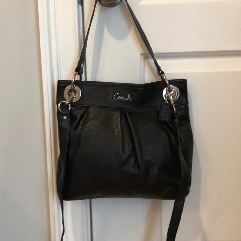 Coach Shoulder Bag w/ Crossbody Strap